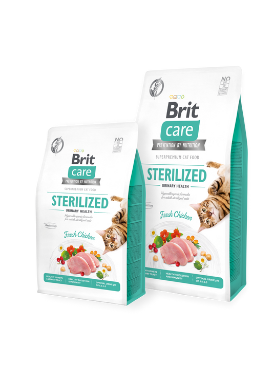 Brit Care Sterilized Urinary Health 2 Kg Adult Cat Food