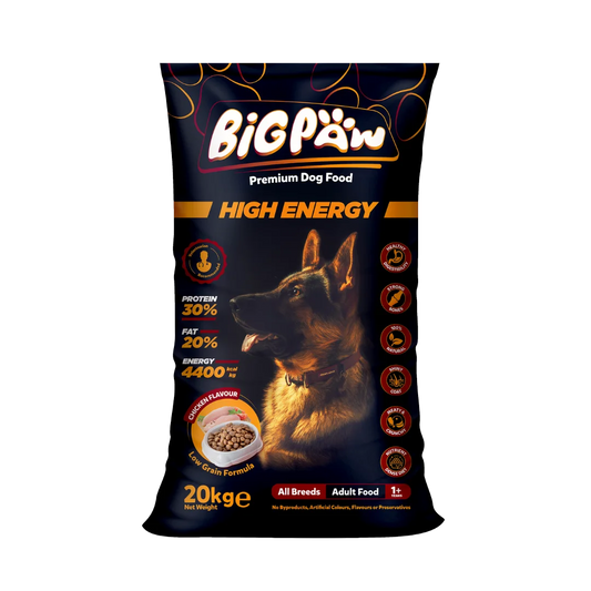 Big Paw High Energy 20 Kg Premium Adult Dog Food