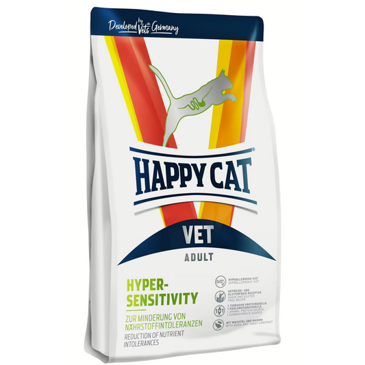 Happy Cat VET Diet Hypersensitivity 4 Kg Adult Cat Food