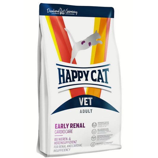 Happy Cat Vet Diet Early Renal & Cardio Care 1 Kg Adult Cat Food