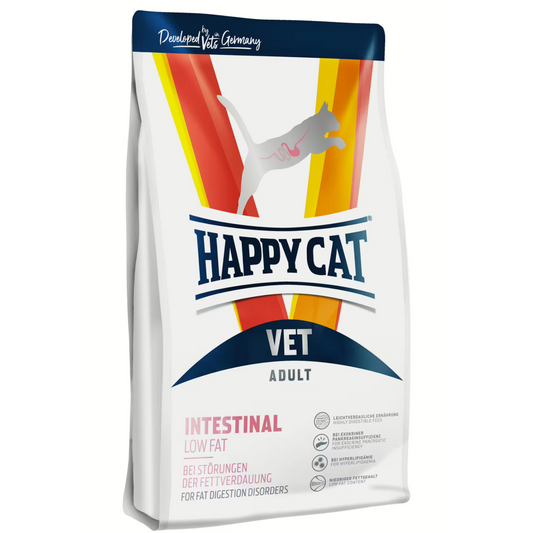 Happy Cat VET Diet Intestinal Low Fat 300 G Adult Cat Food