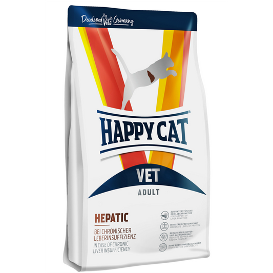 Happy Cat VET Diet Hepatic 1 Kg Adult Cat Food