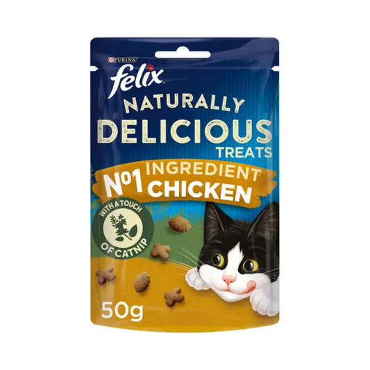 Felix Naturally Delicious with Chicken 50 G Cat Treats