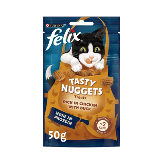 Felix Tasty Nuggets with Chicken & Duck 50 G Cat Treats