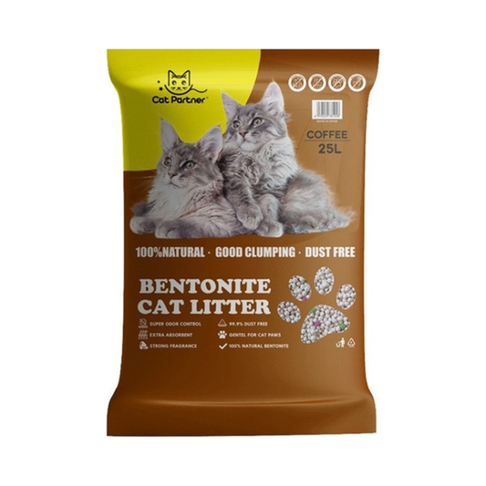 Cat Partner Bentonite Cat Litter with Coffee Scent 5 Litre