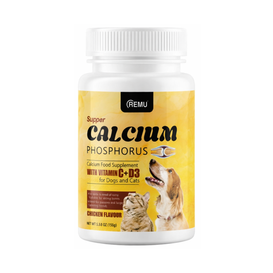 Remu Super Calcium Phosphorus Food Supplement 150 G for Cats & Dogs