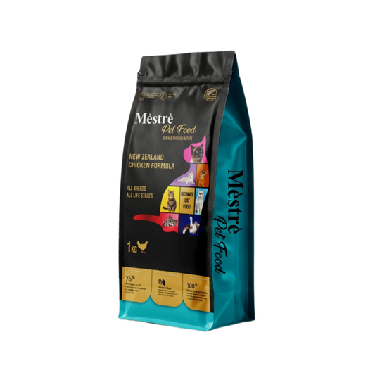 Mestre Chicken & Brown Rice Formula 1 Kg All Life Stages Cat Food