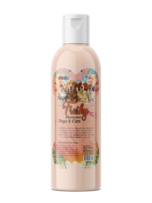 Remu Peach Freshy Shampoo 320 mL for Cats & Dogs