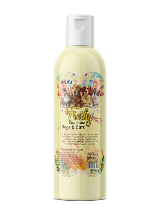 Remu Lemon Freshy Shampoo 320 mL for Cats & Dogs