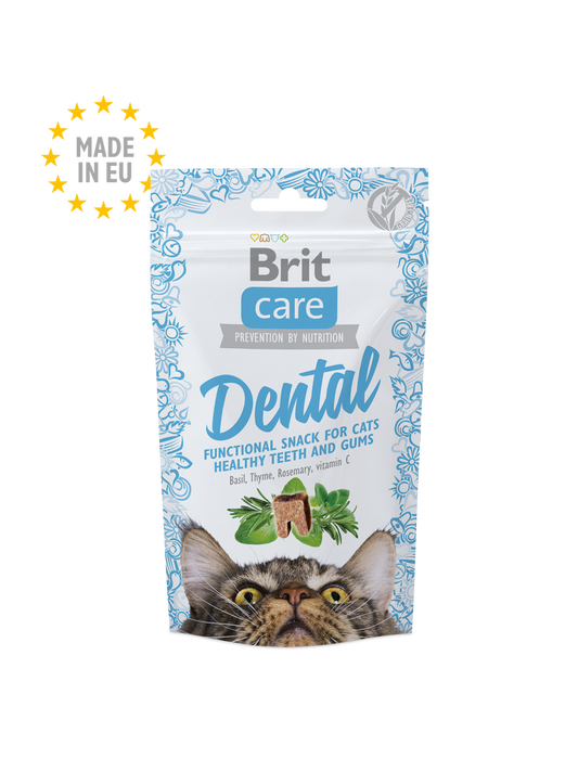 Brit Care Dental 50 G Cat Snack Food