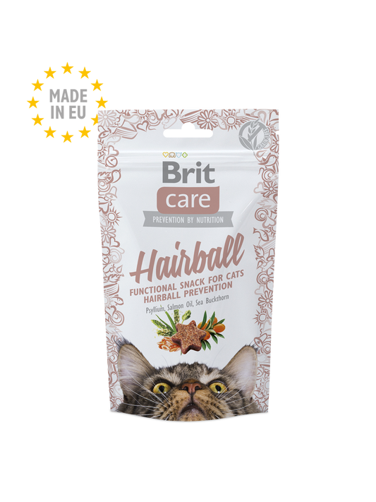 Brit Care Hairball 50 G Cat Snack Food