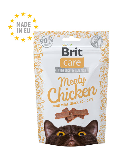 Brit Care Meaty Chicken 50 G Cat Snack Food