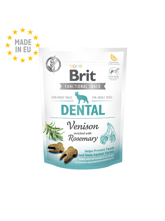 Brit Care Dental Venison & Rosemary 150 G Adult Dog Food