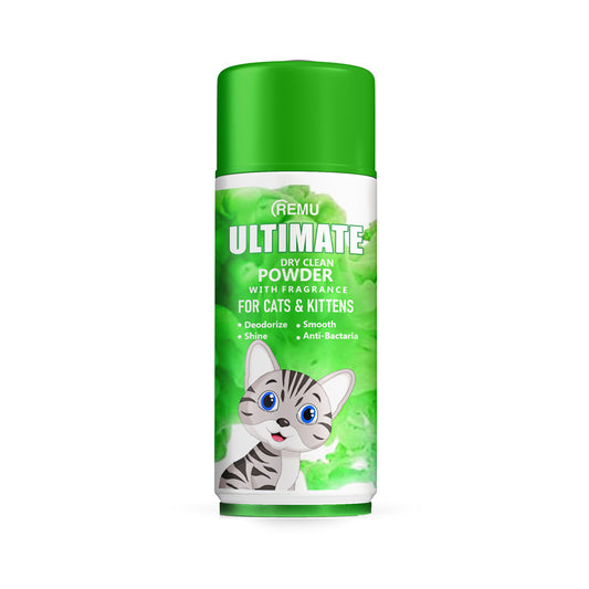 Remu Ultimate Dry Clean Powder for Kitten and Adult Cats