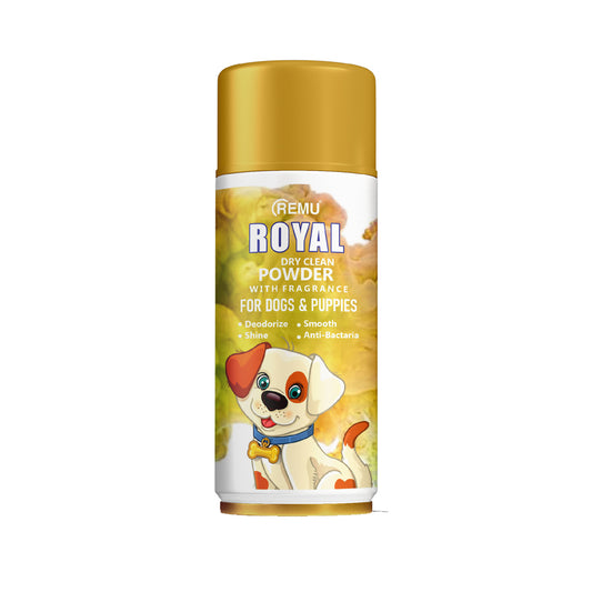 Remu Royal Dry Cleaning Powder 225 G for Dogs & Puppies