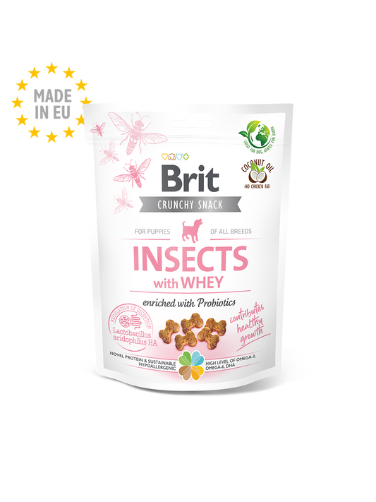 Brit Care Insects with Whey & Probiotics 200 G Adult Dog Food