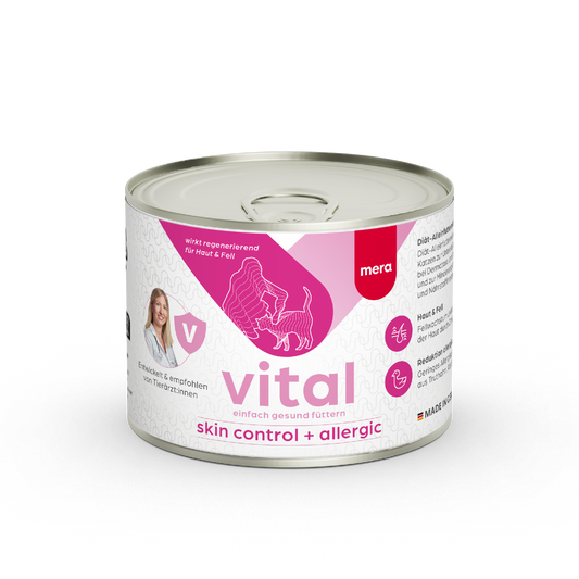 Mera Vital Skin Control + Allergic 200 G Adult Wet Cat Food