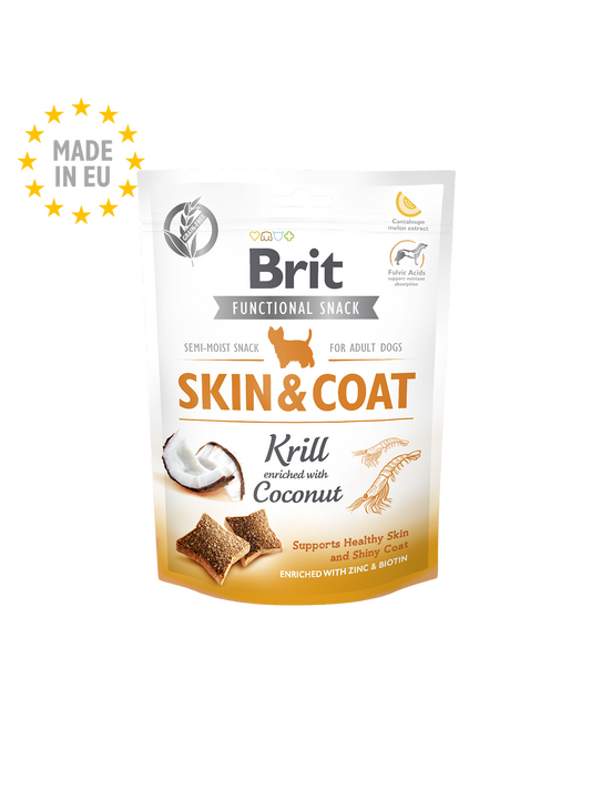 Brit Care Skin&Coat with Krill & Coconut 150 G Adult Dog Food