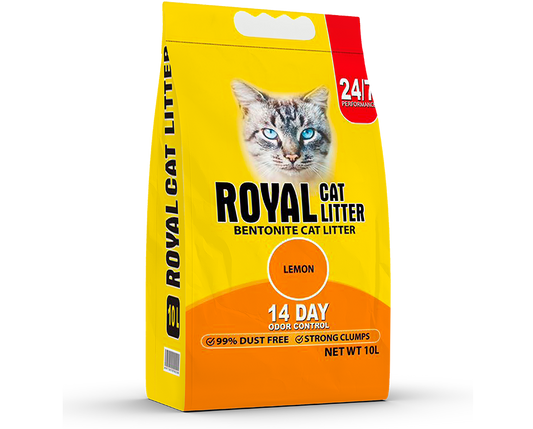 Royal Cat Litter with Lemon Scent 5 Litre