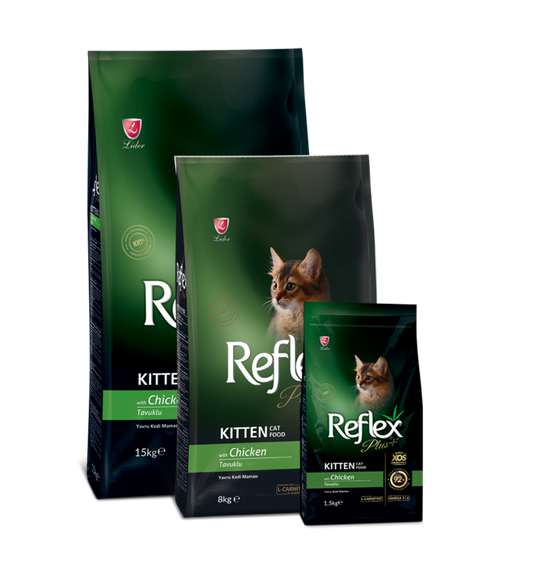 Reflex Plus Kitten 15 Kg Cat Food with Chicken