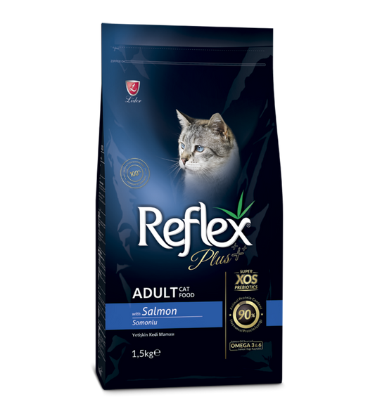 Reflex Plus 1.5 Kg Adult Cat Food with Salmon
