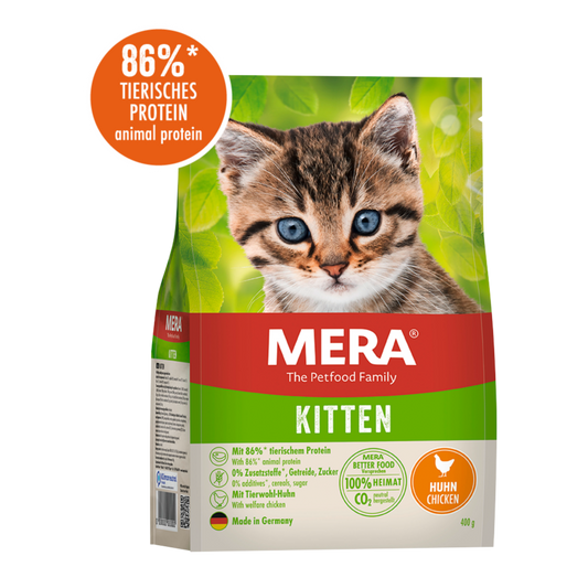 Mera Cat Food With Chicken for Kittens 400 G