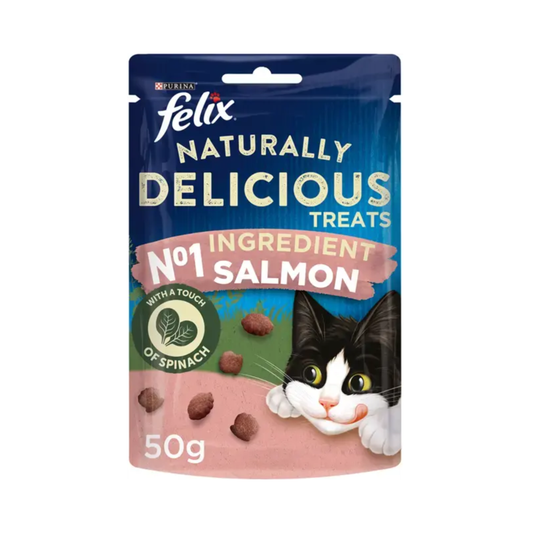 Felix Naturally Delicious with Salmon 50 G Cat Treats