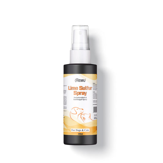 Remu Lime Sulfur Spray 400 mL for Cats & Dogs