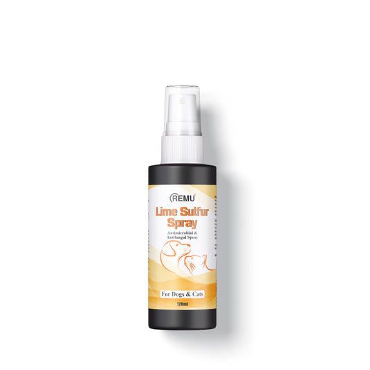 Remu Lime Sulfur Spray 120 mL for Cats & Dogs