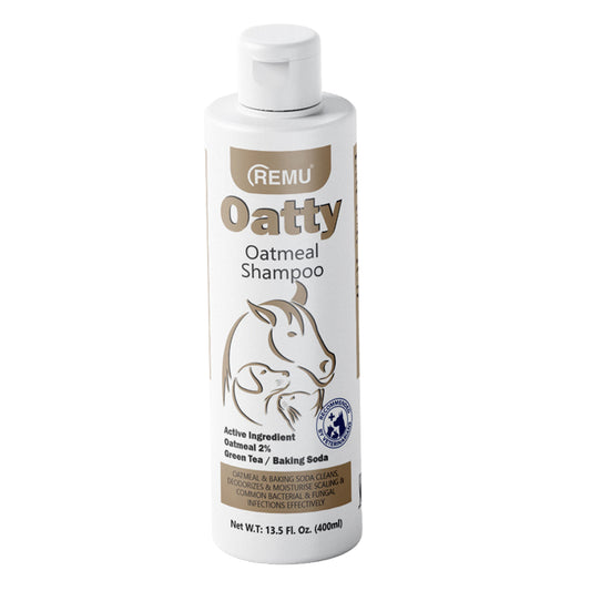 Remu Oatty Oatmeal Shampoo 400 mL for Cats, Dogs & Horses
