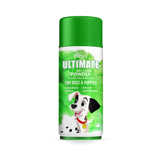 Remu Ultimate Dry Cleaning Powder 225 G for Dogs & Puppies